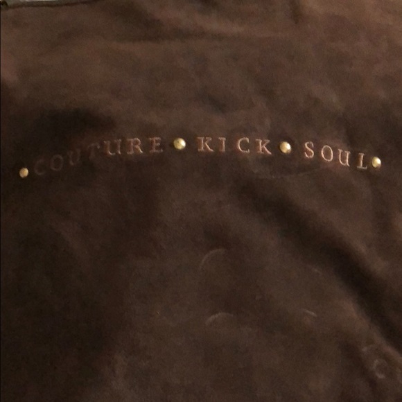 House of Dereon Leather/Suede Handbag - Picture 4 of 4